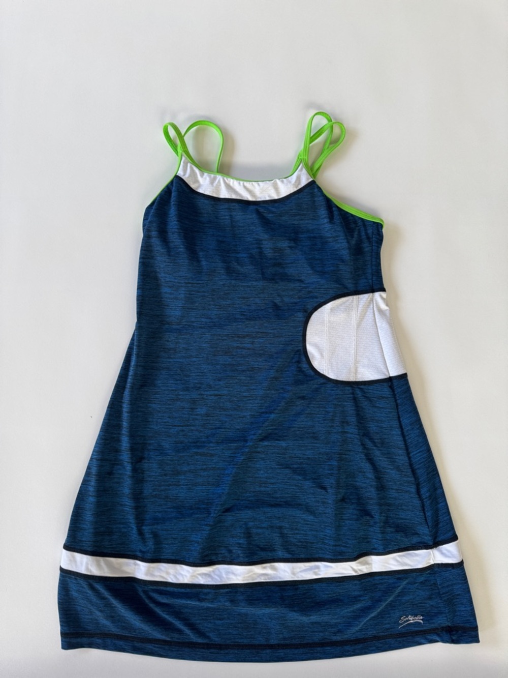 Sofibella Blue / White/ Green Tennis Dress